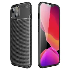 OEM - Carbon Fiber mobilskal till Apple iPhone 13 Mini - Svart