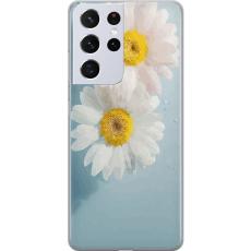 iSecrets - Mobilskal till Samsung Galaxy S21 Ultra 5G med Sommarblommor