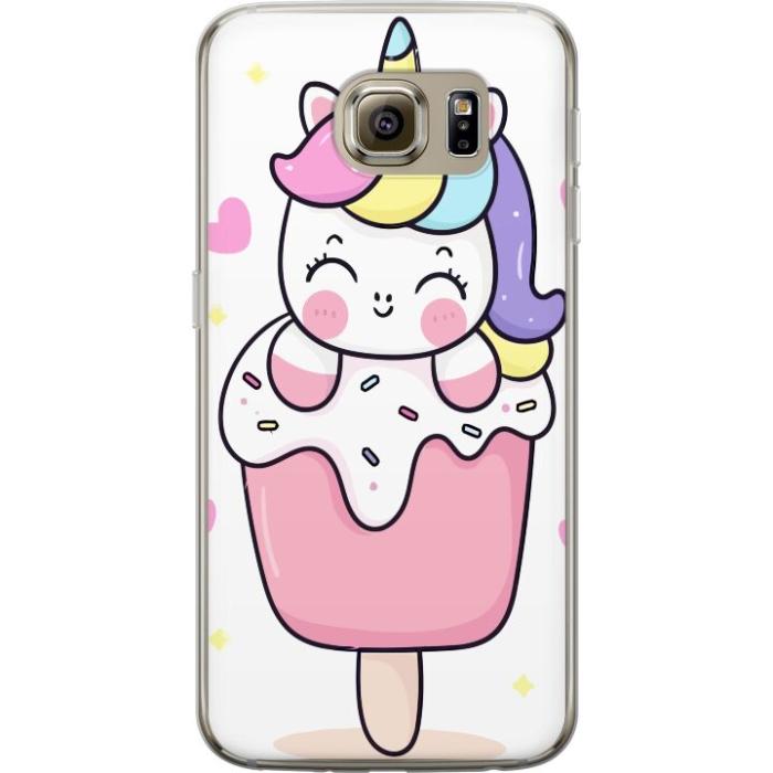 iSecrets - Mobilskal till Samsung Galaxy S6 med Glad enhörning
