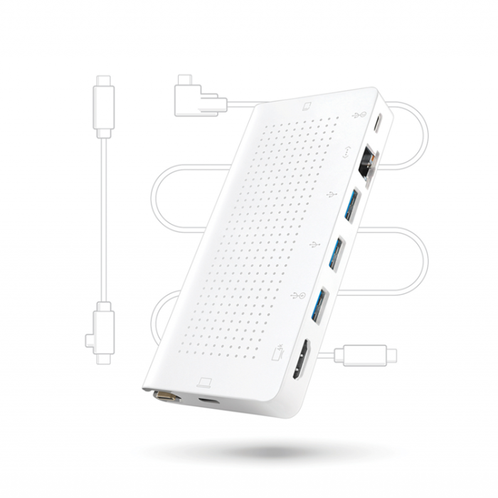 Twelve South - Twelve South StayGo USB-C Hub - Vit