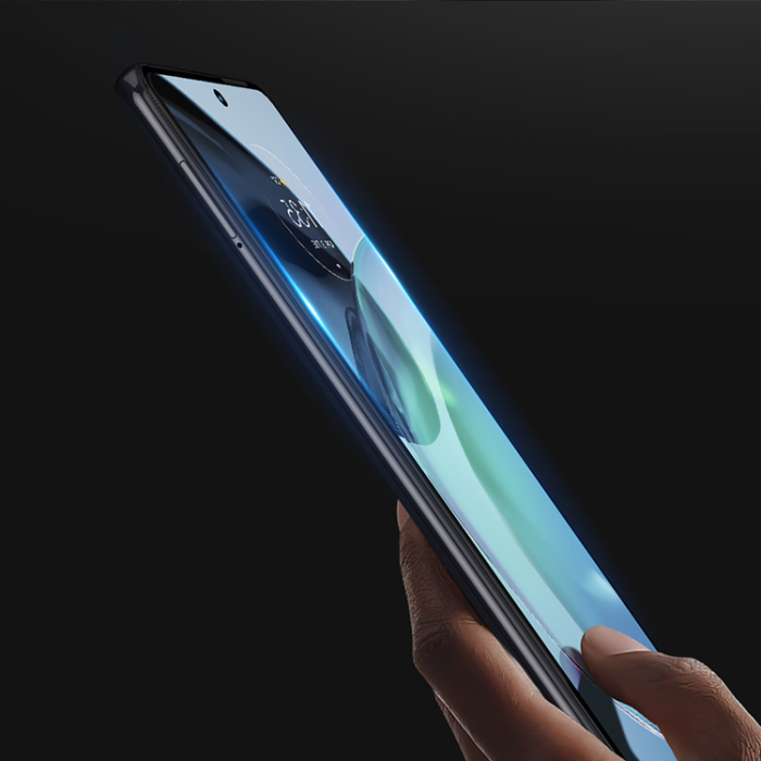 UTGATT1 - Dux Ducis Motorola Moto G72 Härdat glas 9D Frame 9H - Svart