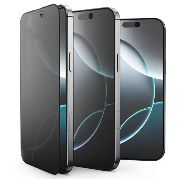 Tech-Protect - [2-Pack] Tech-Protect Galaxy S25 Edge Privacy Härdat glas Skärmskydd - Svart