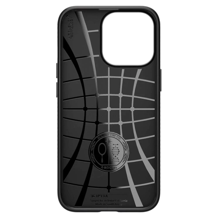 Spigen - SPIGEN iPhone 14 Pro Liquid Air Skal - Svart