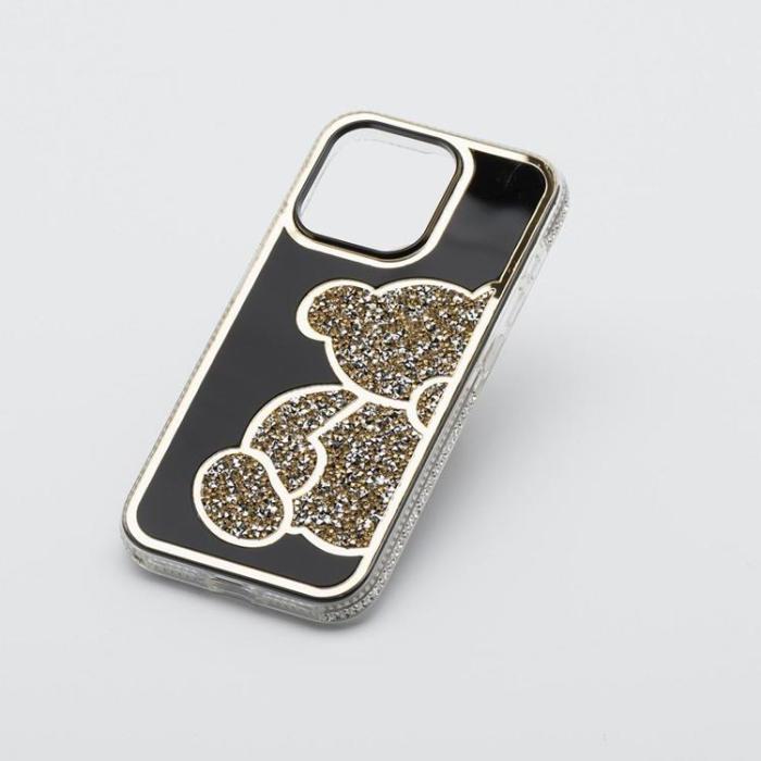 OEM - iPhone 7/8/SE (2020/2022) Mobilskal Teddy Bear - Guld