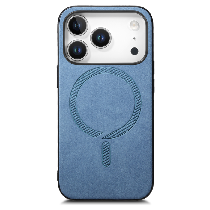 A-One Brand - iPhone 17 Pro Mobilskal MagSafe Skin-touch - Blå