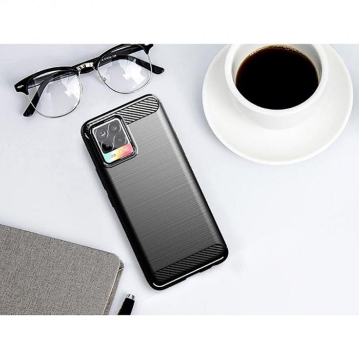 Forcell - Realme Realme 8/8 Pro Skal Forcell Carbon - Svart