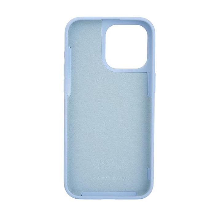 Onsala - Onsala iPhone 15 Pro Max Mobilskal Magsafe Silicone - Ljusblå