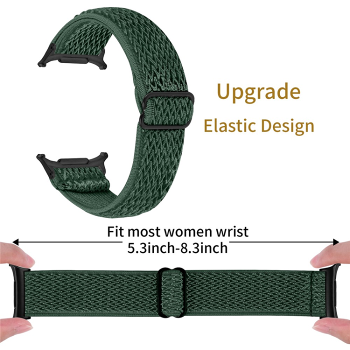 A-One Brand - Galaxy Watch 8 (44mm/40mm)/8 Classic (46mm) Armband - Armégrön