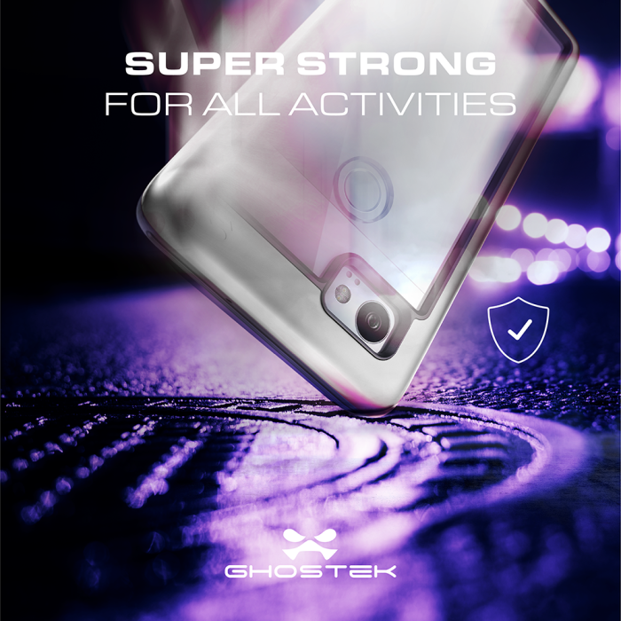 UTGATT4 - Ghostek Atomic Slim Skal till Google Pixel 2 XL - Silver
