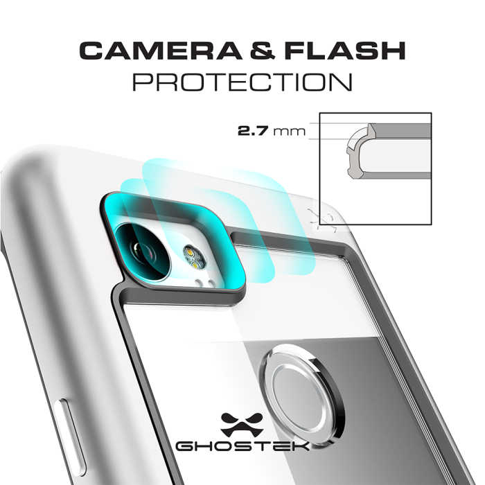 UTGATT4 - Ghostek Atomic Slim Skal till Google Pixel 2 XL - Silver