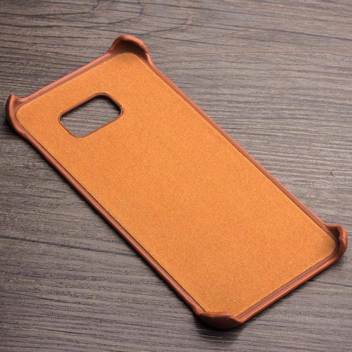 CoveredGear - Boom Äkta Läder Skal Samsung S6 edge+ Brun