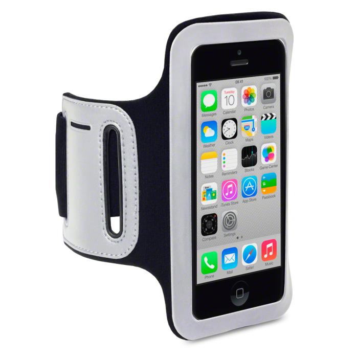 Terrapin - Sportsarmband till Apple iPhone 5C (Svart)