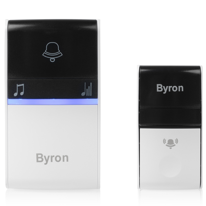 Byron - Byron Trådlös dörrklocka Kinetic Ej batteri