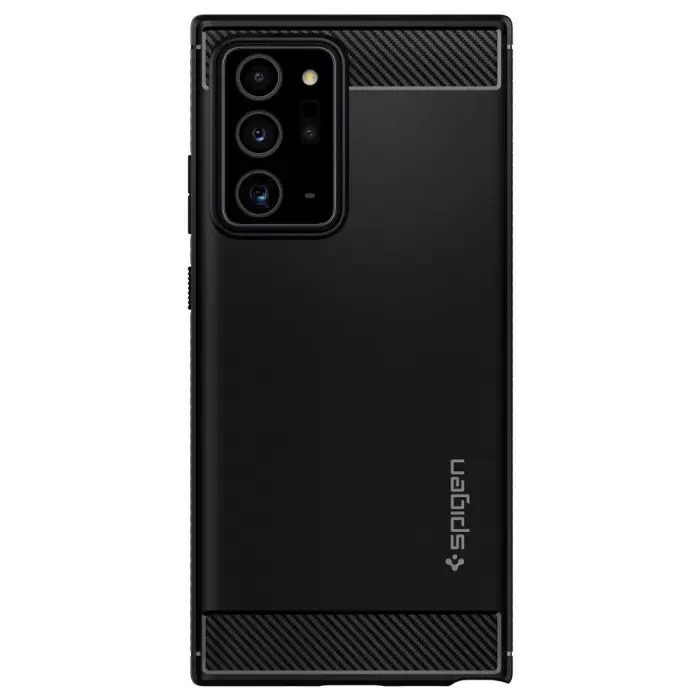 Spigen - SPIGEN Rugged Armor Skal Till Galaxy Note 20 Ultra - Matte Svart