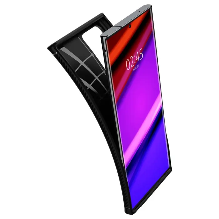 Spigen - SPIGEN Rugged Armor Skal Till Galaxy Note 20 Ultra - Matte Svart