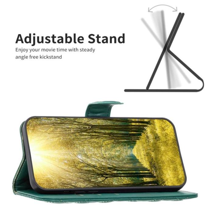 A-One Brand - Nothing Phone 1 Plånboksfodral BINFEN Color Flip - Grön