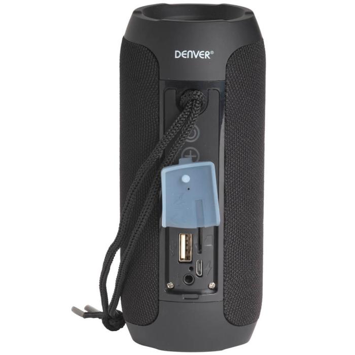 UTGATT1 - Denver Bluetooth högtalare Batteri/USB/SD Svart