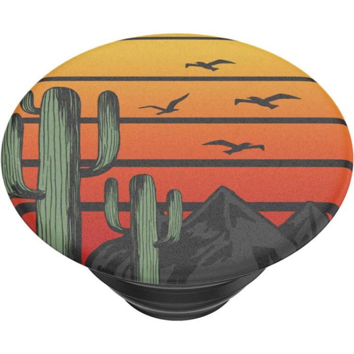 PopSockets - POPSOCKETS Saguaro Sunset Avtagbart Grip med Ställfunktion