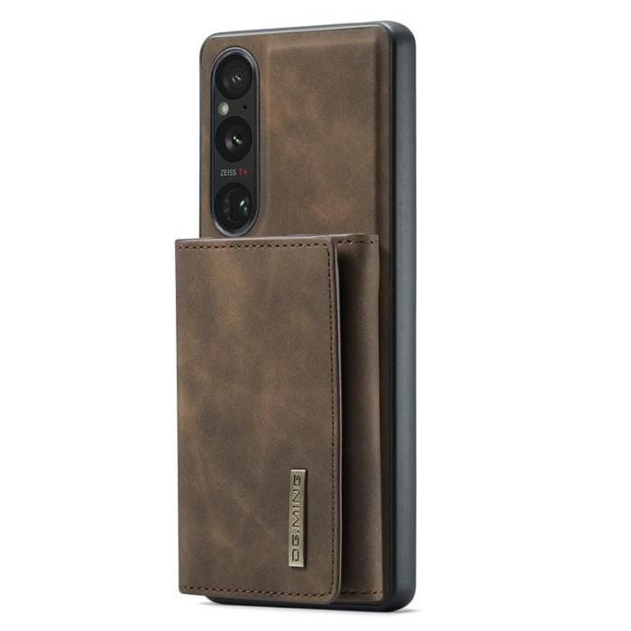 DG.MING - DG.MING Sony Xperia 1 V Mobilskal Korthållare M1 - Coffee