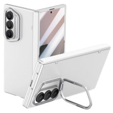 A-One Brand - Galaxy Z Fold 7 5G Mobilskal Hard PC Kickstand - Silver