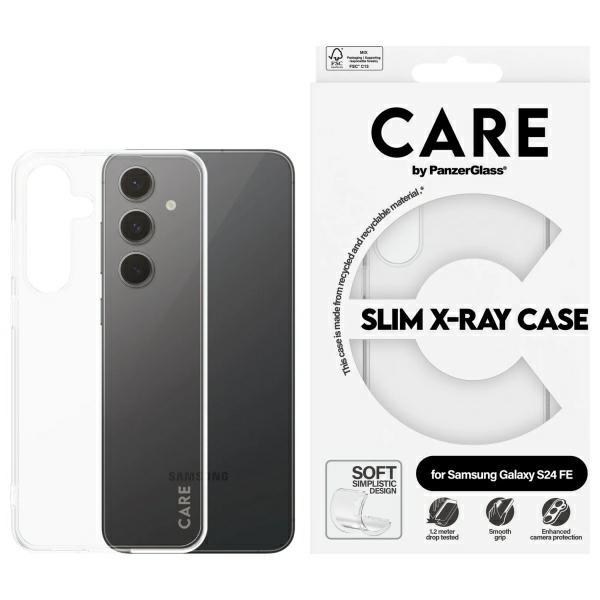 CARE PanzerGlass Mobilskal till Galaxy S24 FE Slim X-Ray