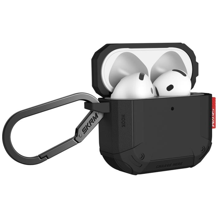 Skinarma - Skinarma AirPods 4 Skal Mecha CE - Svart