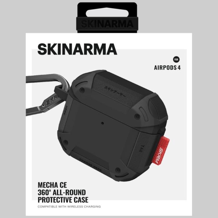 Skinarma - Skinarma AirPods 4 Skal Mecha CE - Svart