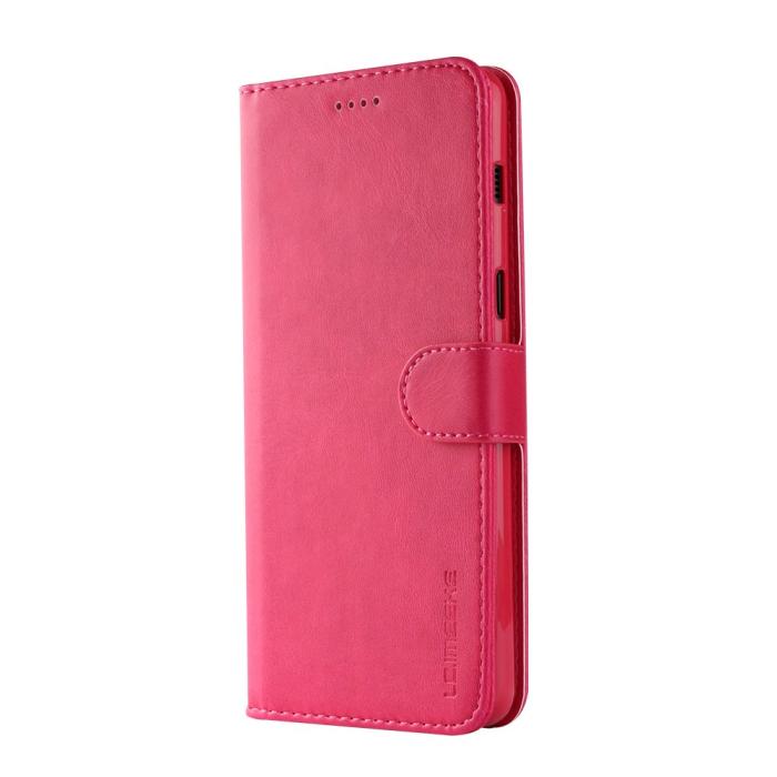 LC.imeeke - LC.IMEEKE Plånboksfodral för Samsung Galaxy A8 2018 - Rosa