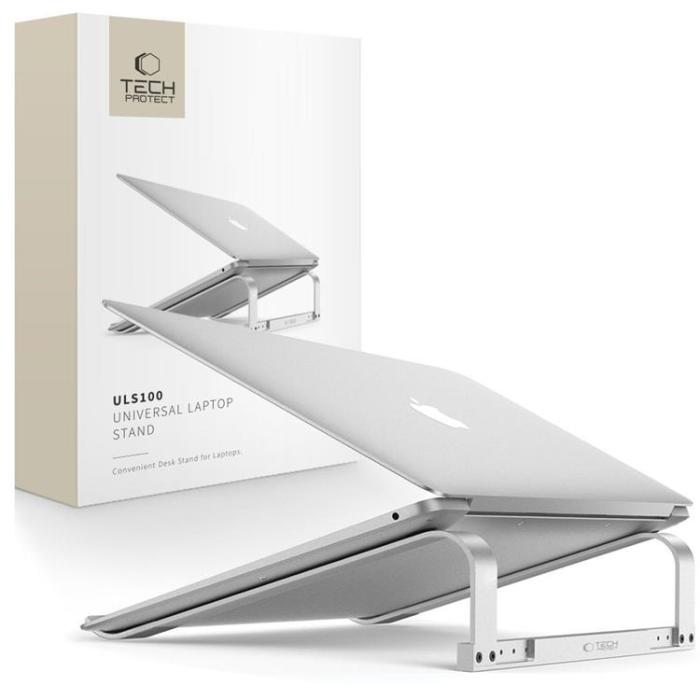 Tech-Protect - Tech-Protect Universal Stativ För Bärbar Dator ULS100 - Silver