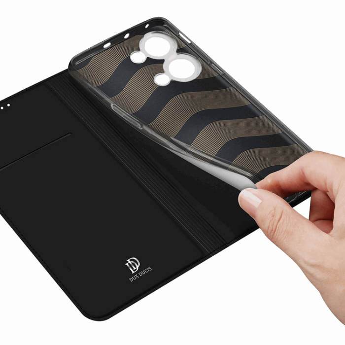 OEM - Dux Ducis OnePlus Nord 3/Ace 2V Plånboksfodral Skin Pro - Svart