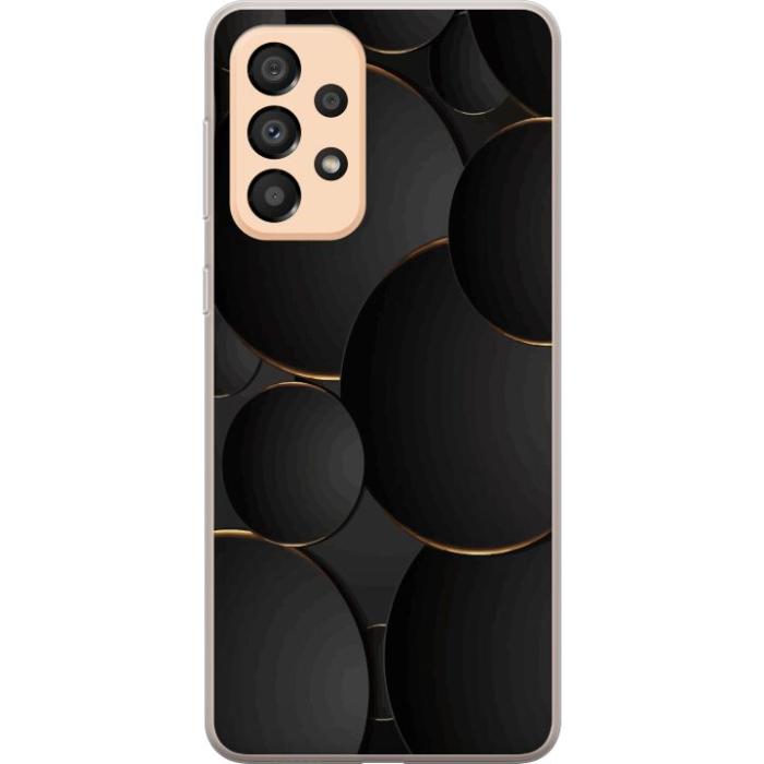 iSecrets - Mobilskal till Samsung Galaxy A33 5G med Lyxig Cirklar