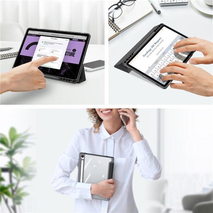 Dux Ducis - Dux Ducis Galaxy Tab S9 Plus Fodral Toby - Svart