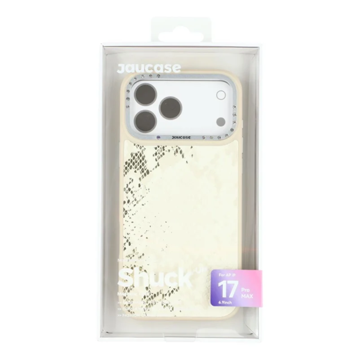 JAUCASE - JAUCASE iPhone 17 Pro Mobilskal Magsafe Snake Texture