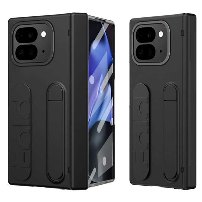 A-One Brand - Google Pixel 10 Pro Fold Mobilskal Wristband Kickstand - Svart