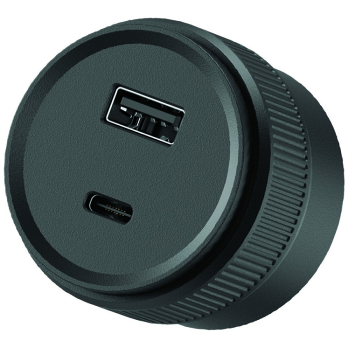 4smarts - [5-in-1] 4smarts Powerbanks 3500mAh Multi-Functional Outdoor - Svart