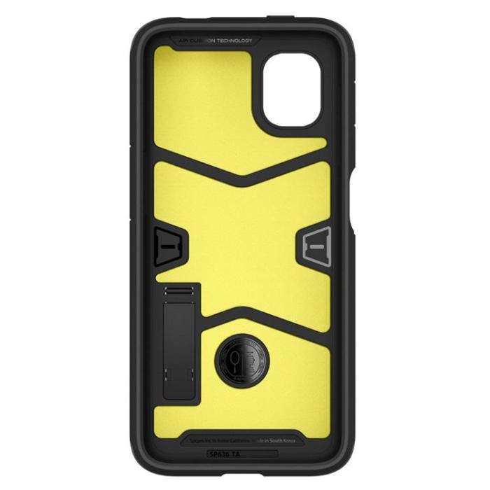 UTGATT - Spigen Galaxy Xcover 6 Pro Skal Tough Armor - Svart
