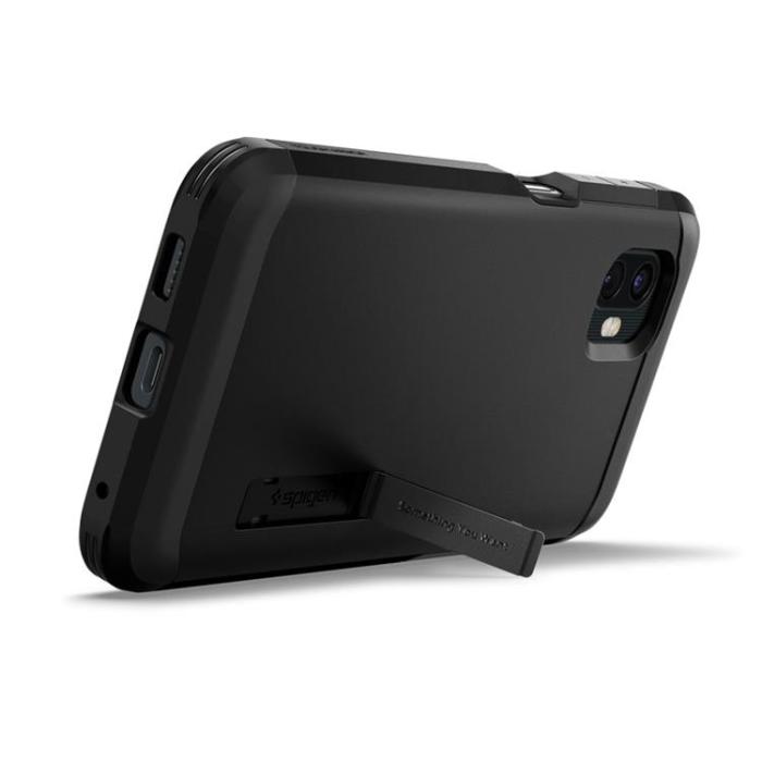 UTGATT - Spigen Galaxy Xcover 6 Pro Skal Tough Armor - Svart