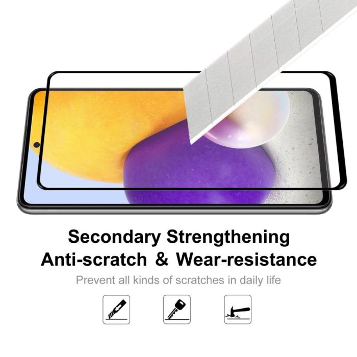 A-One Brand - [2-PACK] Härdat Glas Skärmskydd Samsung Galaxy A53 5G - Svart