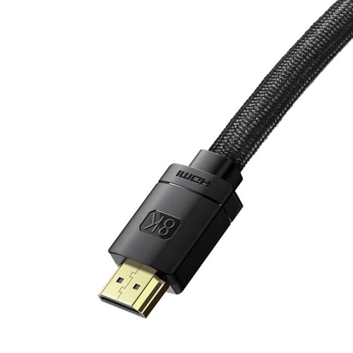 BASEUS - Baseus HDMI Kabel 8m - Svart
