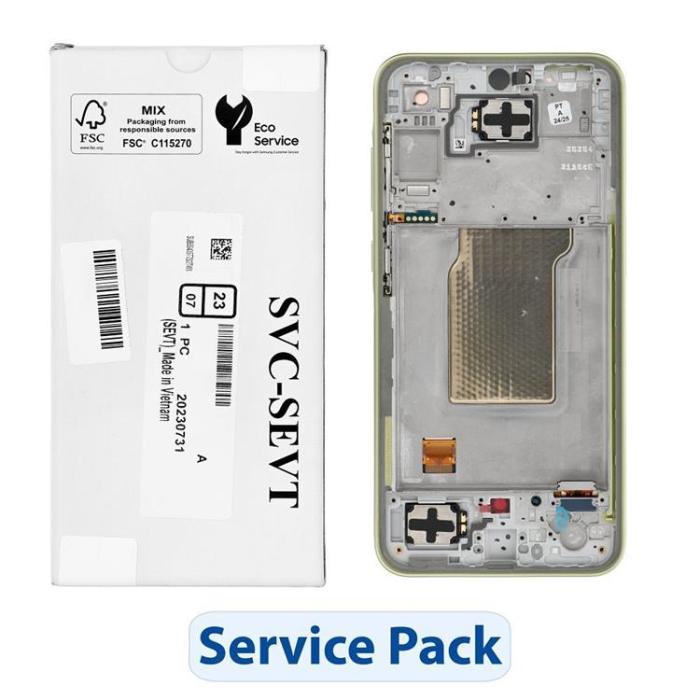 OEM - SAMSUNG A35 5G Skärm med LCD-display A356B ServicePack