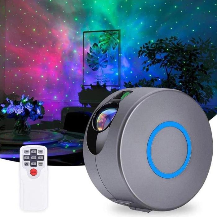 OEM - LED Sky Star Projektor Nattlampa RC-K-272 - Svart