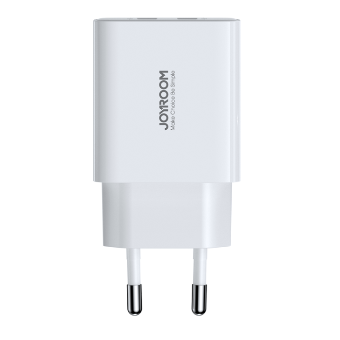 Joyroom - Joyroom Nätladdare 2xUSB-A 10.5W 2.1A - Vit