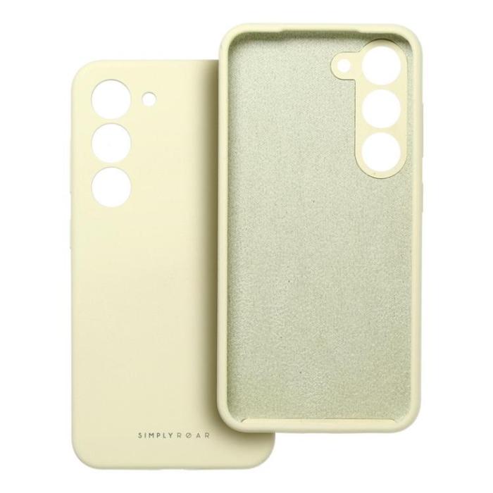 OEM - Galaxy S25 Mobilskal Roar Cloud Skin - Gul