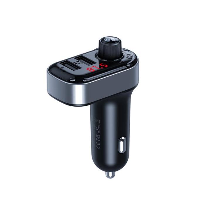 XO - XO FM-Sändare Bluetooth MP3 Med Billadare 3.1A BCC10 - Svart