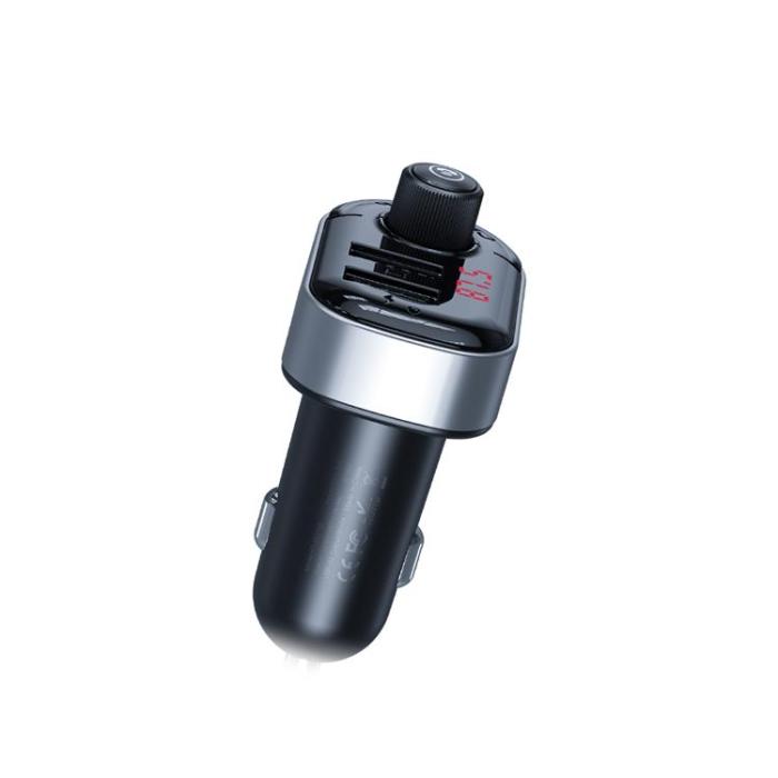XO - XO FM-Sändare Bluetooth MP3 Med Billadare 3.1A BCC10 - Svart