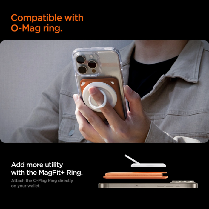 Spigen - Spigen Valentinus Magsafe Universal Magnetic Korthållare Magfit Plus - Orange