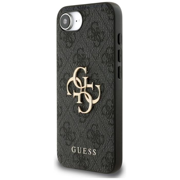 Guess - Guess iPhone 16e Mobilskal 4G Big Logo - Svart