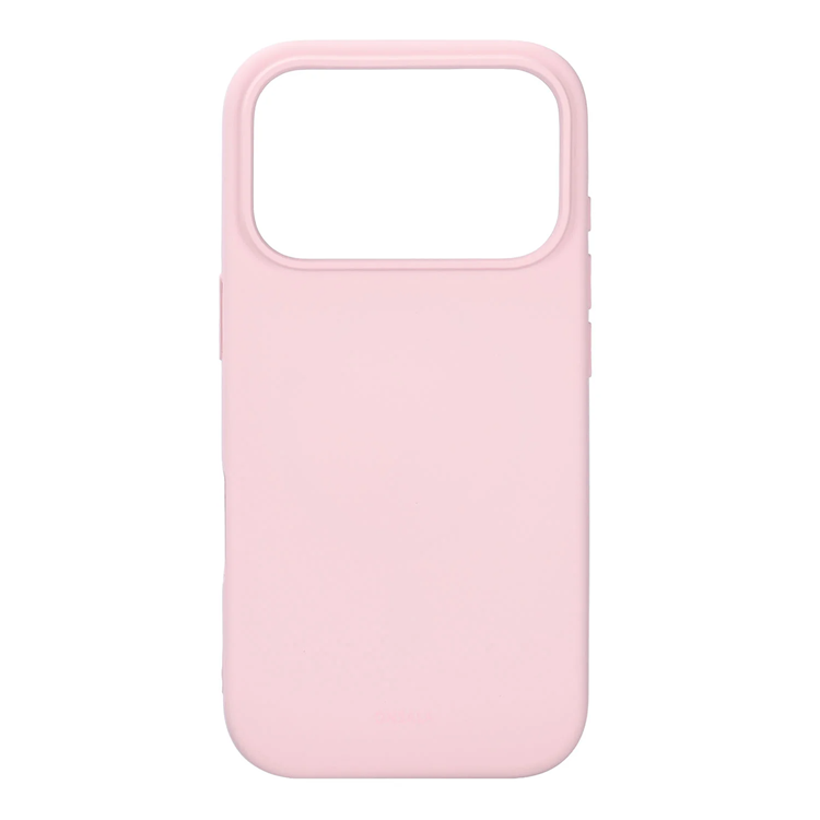 ONSALA iPhone 17 Pro Mobilskal med Silikonkänsla - Krita Rosa | 2353 | AlltMobil