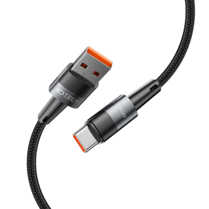 UTGATT - Tech Protect USB-C till USB-A kabel Ultraboost 3m - Grå