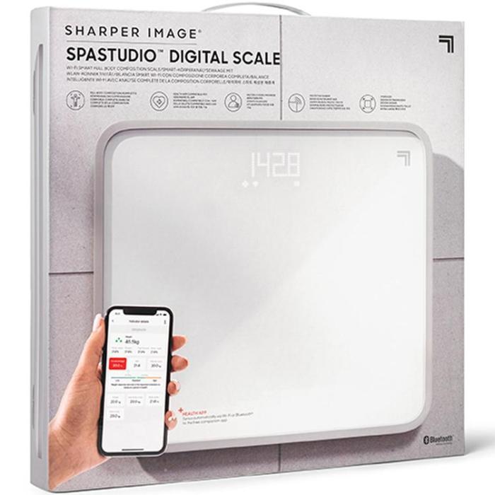 Sharper Image - Sharper Image Bathroom Digital Body Scale LED
